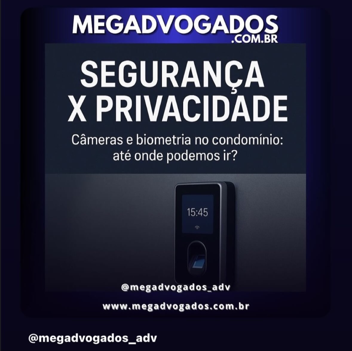 Segurança no condomínio: câmeras e biometria