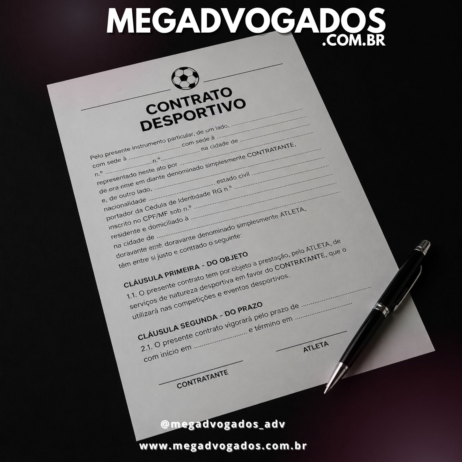  ATLETA, NUNCA ASSINE UM CONTRATO SEM ANTES ENTENDER CADA CLÁUSULA