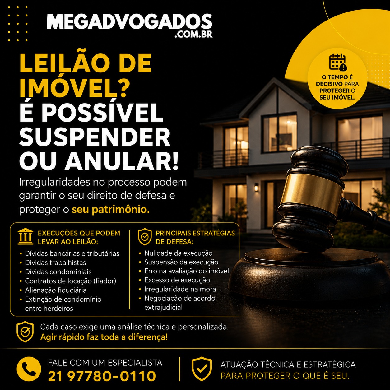 O seu imóvel foi penhorado ou está prestes a ser levado a leilão